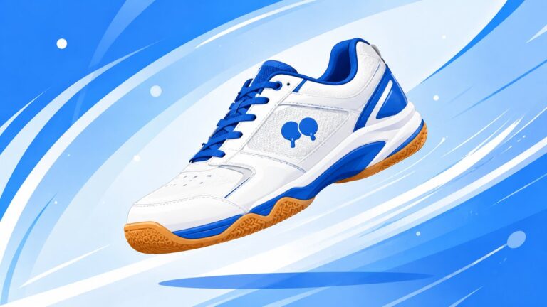 卓球はじめの一歩のイラスト：takkyu shoes