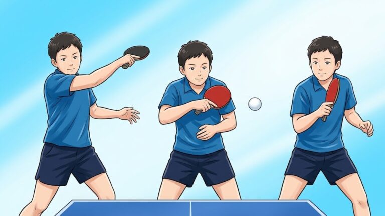 卓球の打ち方一覧